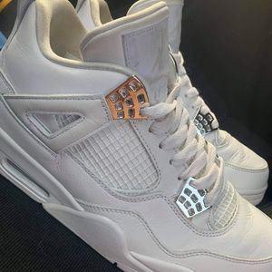 Air Jordan 4 Pure Money All White